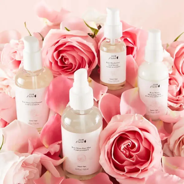 100% Pure - Rose & Hyaluronic Acid Serum