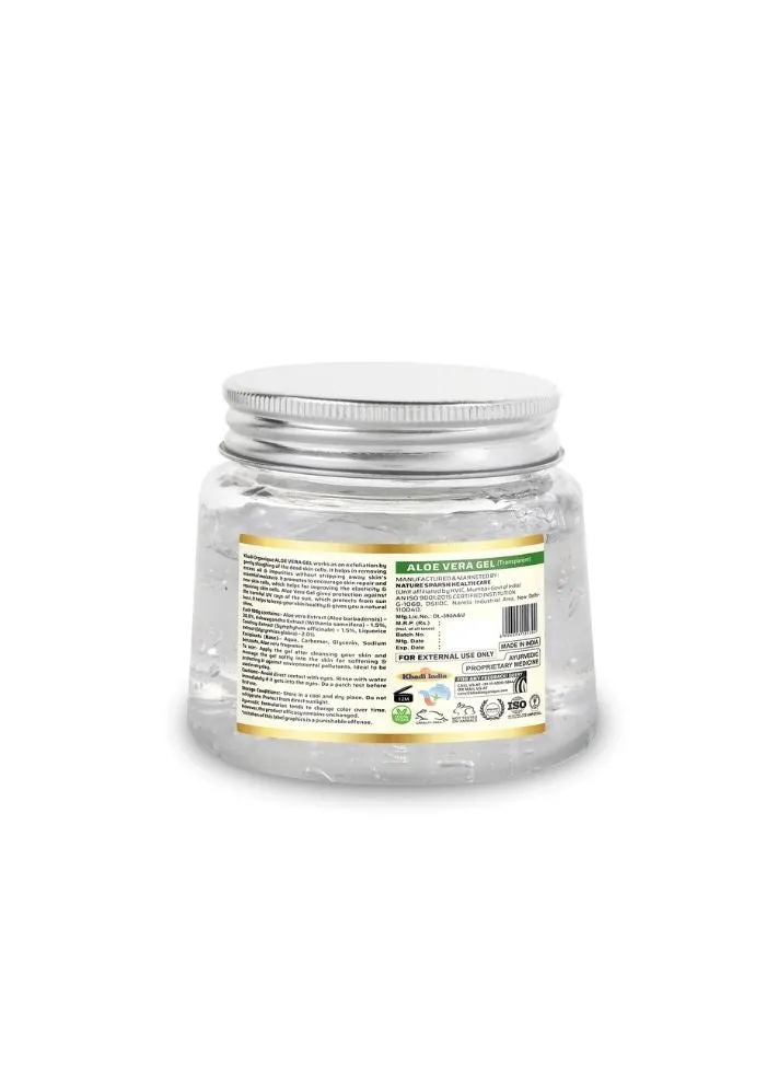 Aloe Vera Gel (Transparent) - Khadi Organique
