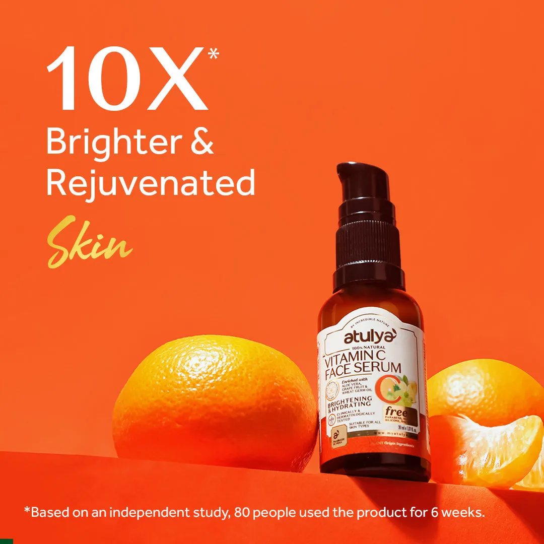 atulya Vitamin C Face Serum 30ml (Buy 5 Products & Get Rs.500 Off)
