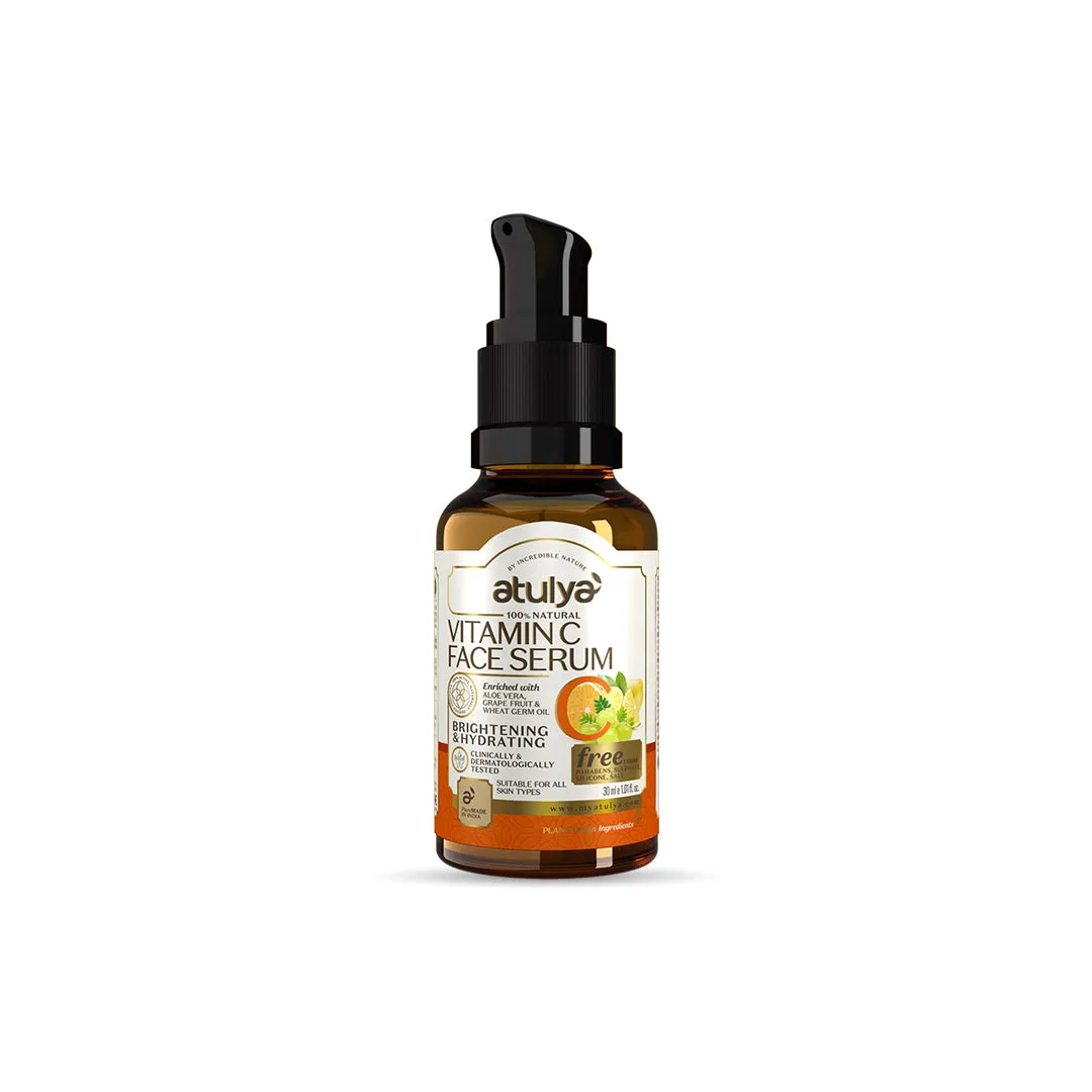 atulya Vitamin C Face Serum 30ml (Buy 5 Products & Get Rs.500 Off)