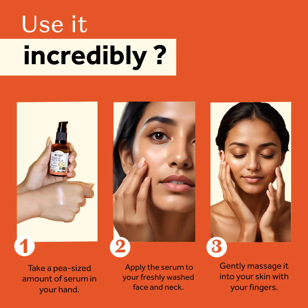 atulya Vitamin C Face Serum 30ml (Buy 7 Products & Get Rs.700 Off)