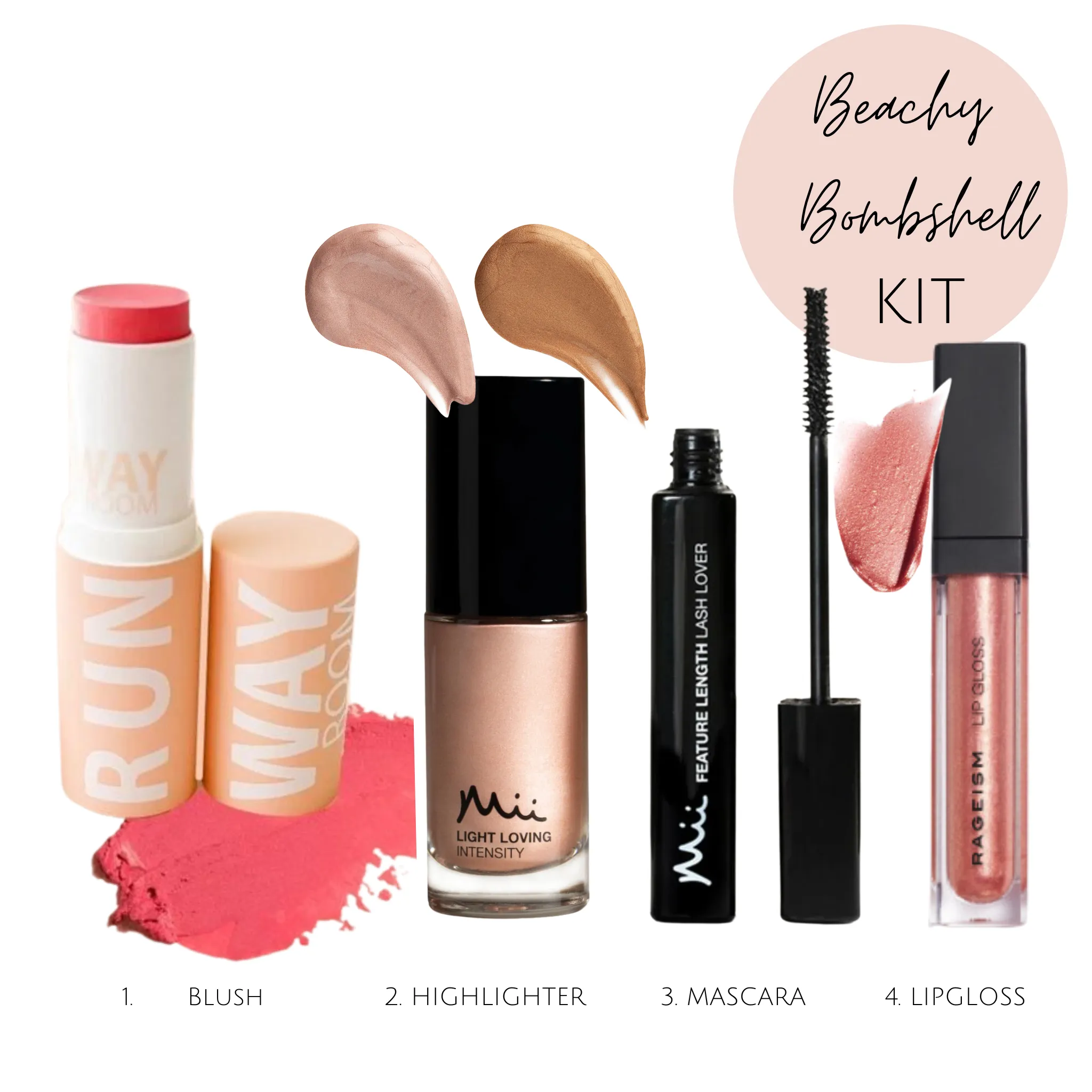 Beachy Bombshell Makeup Kit
