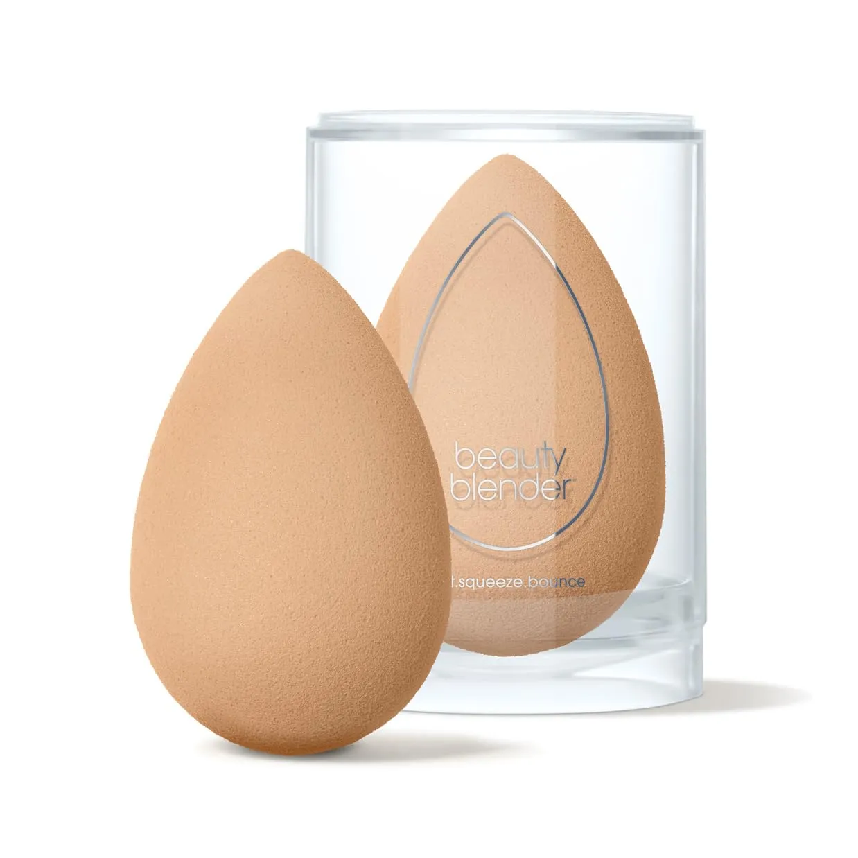 beauty blender Nude Makeup Sponge for a Flawless Natural Look, Perfect with Foundations, Powders & Creams