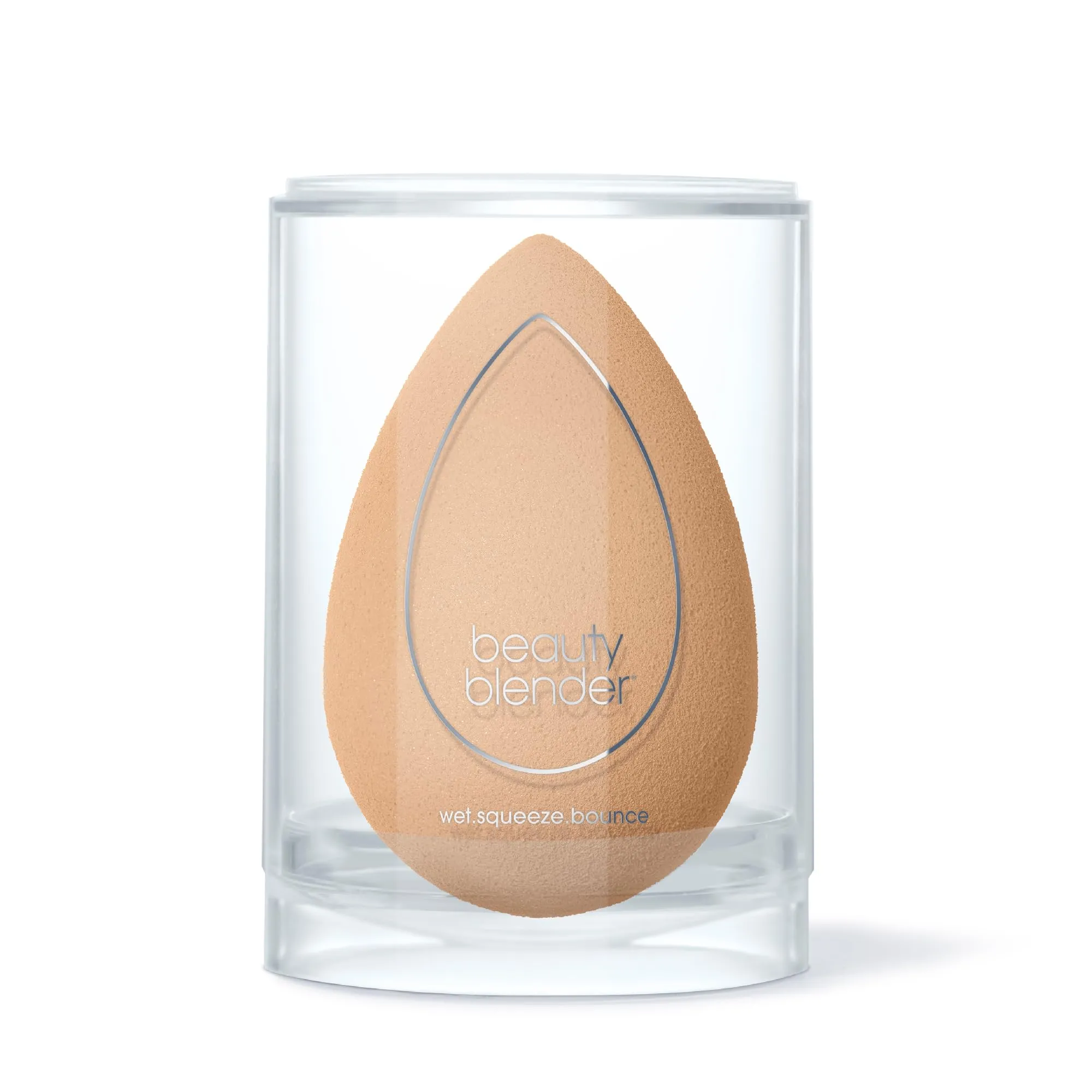 beauty blender Nude Makeup Sponge for a Flawless Natural Look, Perfect with Foundations, Powders & Creams