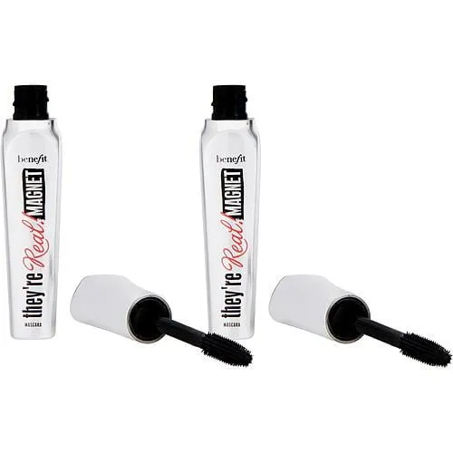 Benefit by Benefit They'Re Real! Magnet Powerful Lifting & Lengthening Mascara Duo - # Supercharged Black  --2X9G/0.32Oz for Women