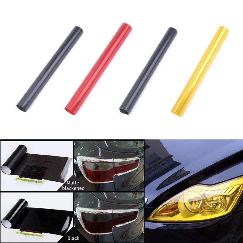 Car Lights Change Color Film Fog Lamp Protection Film 30x120cm