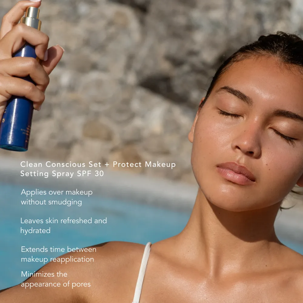 Clean Conscious Set   Protect Makeup Setting Spray SPF 30
