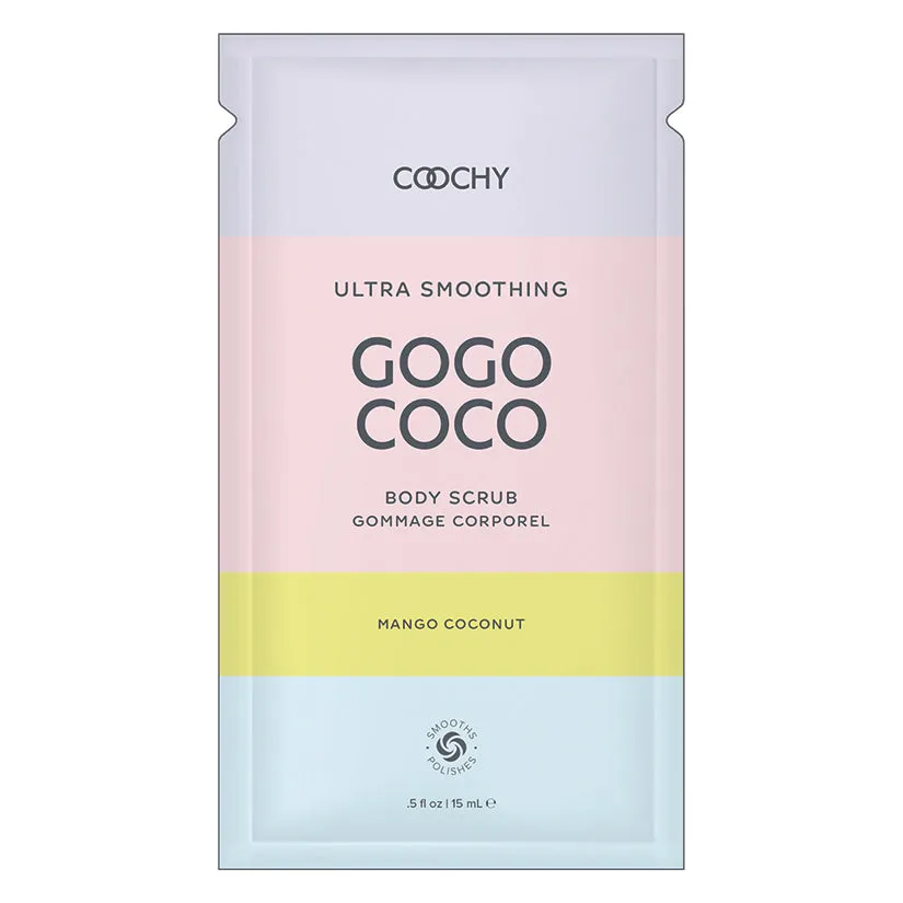 COOCHY Ultra Smoothing Body Scrub Foil - .35 oz Mango Coconut