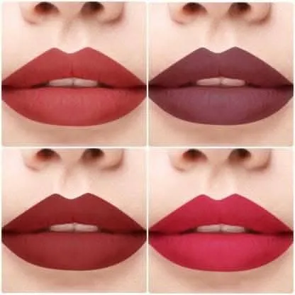 Cosmic collection combo 4x5ml (brilliant red, choco maroon, cherry red, plum rose pink)