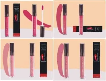 Cosmic collection combo 4x5ml (pearl pink, nude pink, crush pink, plum rose pink)