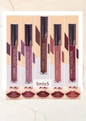 Cosmic collection combo 5x5ml (choco maroon, lilac love, coffee date, down to earth, night out)