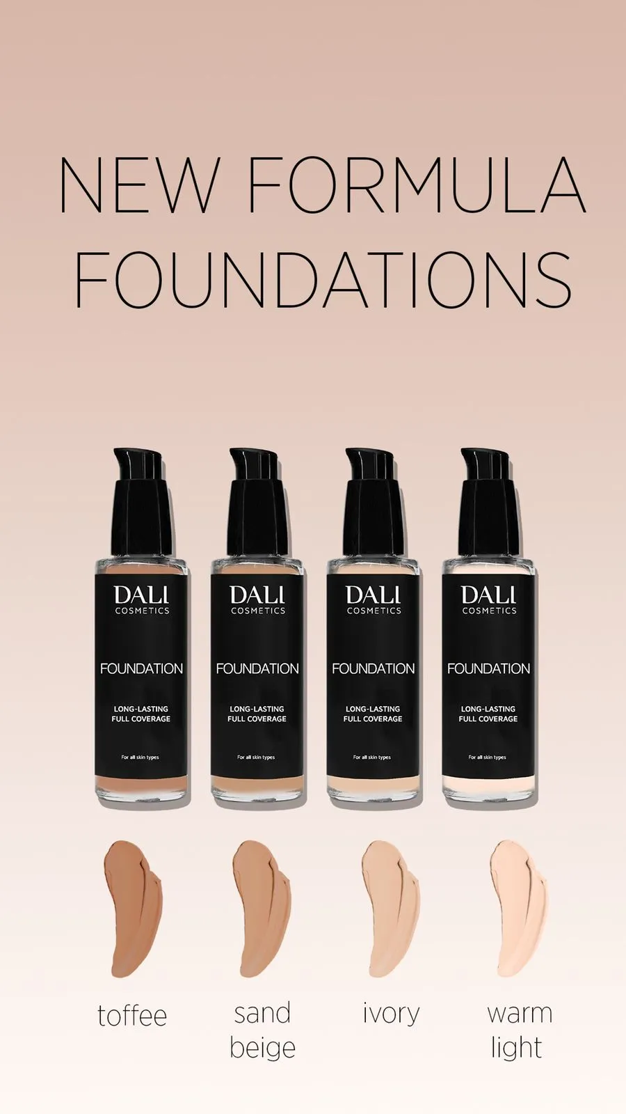Dali Cosmetics Long Lasting Foundation