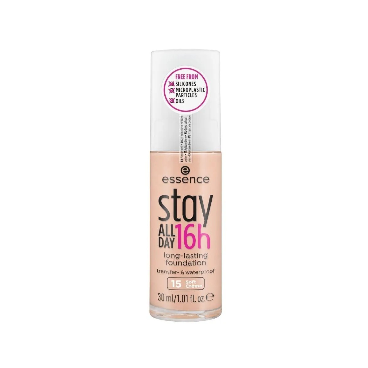 essence stay ALL DAY 16h long-lasting Foundation