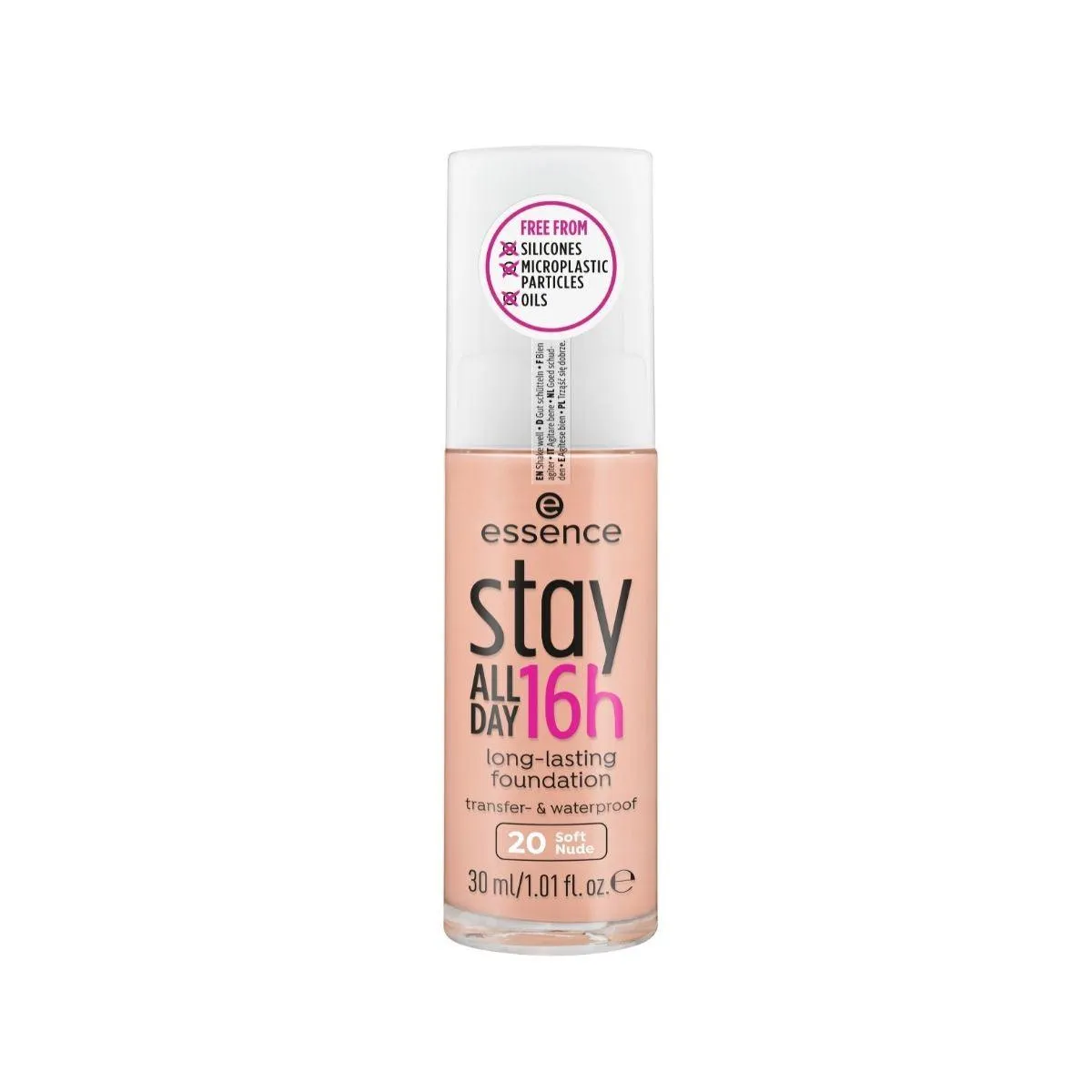 essence stay ALL DAY 16h long-lasting Foundation