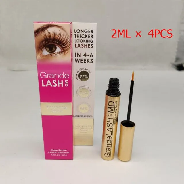 GRANDE LASH ENHANCING SERUM GOLD 2ML EYE LASH GROWTH SERUM GRANDE LASH MD SERUM