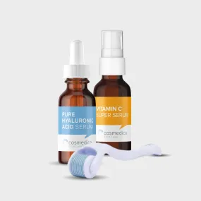 Hyaluronic   Vitamin C Microneedling Treatment Set