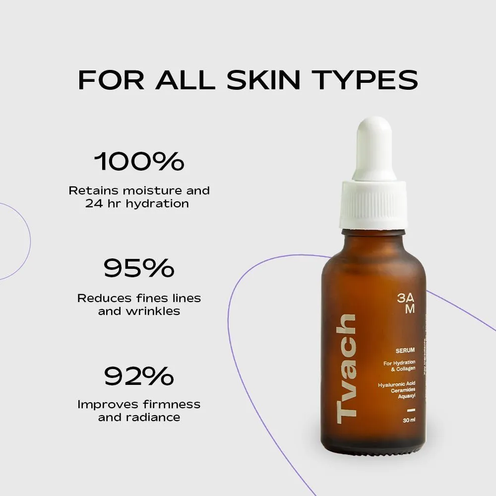 Hydration BFF Duo | Hydrating Serum with Hyaluronic Acid & Ceramides   Baesic Moisturizer with Niacinamide