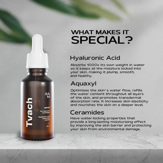 Hydration BFF Duo | Hydrating Serum with Hyaluronic Acid & Ceramides   Baesic Moisturizer with Niacinamide