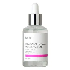 IUNIK Rose Galactomyces Synergy Serum with natural ingredients with Rose water & Galactomyces fermentation water - Moisture   Whitening   Sebum Control at once - 1.71 OZ