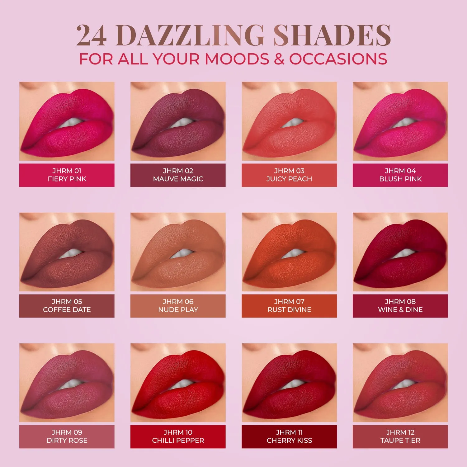 Long Stay Relaxed Matte Bullet Lipstick - JUICY PEACH
