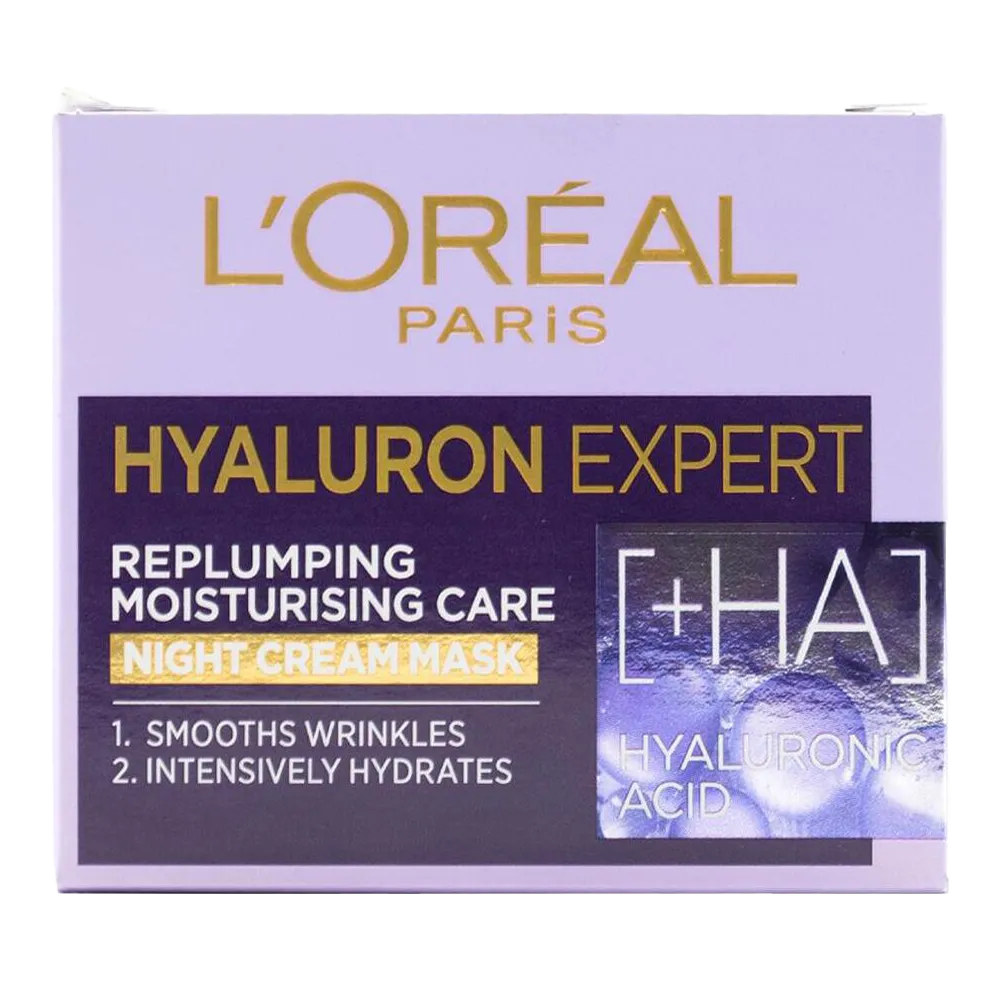 L'Oreal Hyaluron Expert Replumping Moisturising Care Night Cream 50.0ml