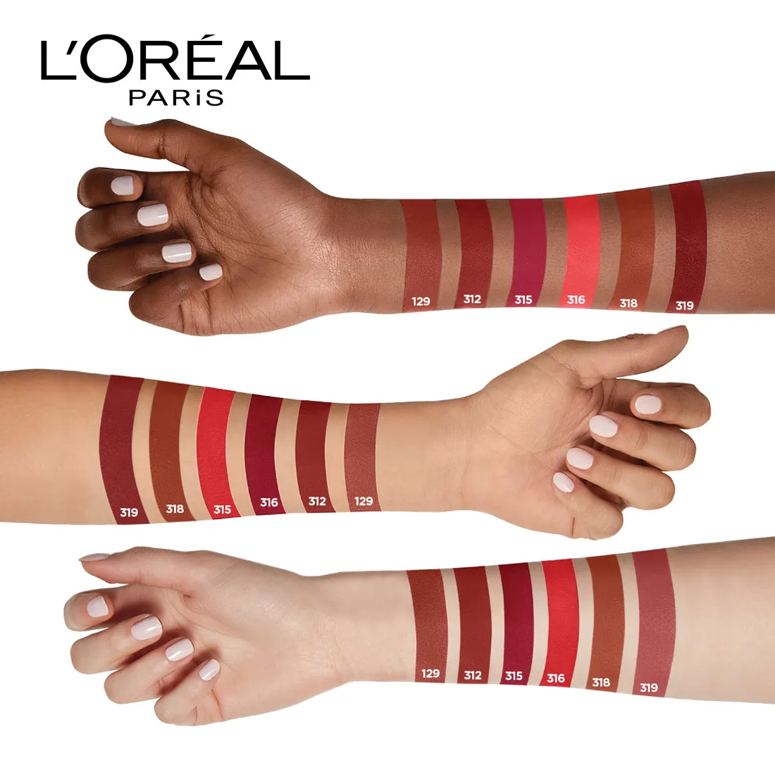 L'Oreal Paris Color Riche Moist Matte Lipstick, 288 Mon Blanc, 3.7g