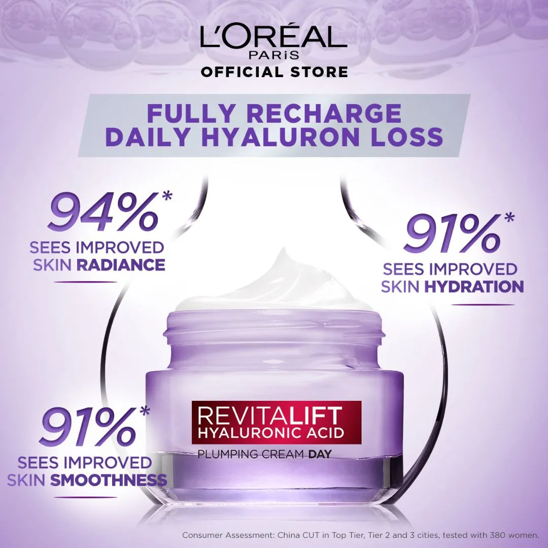LOreal Paris Revitalift Hyaluronic Acid Plumping Cream Day 50ml