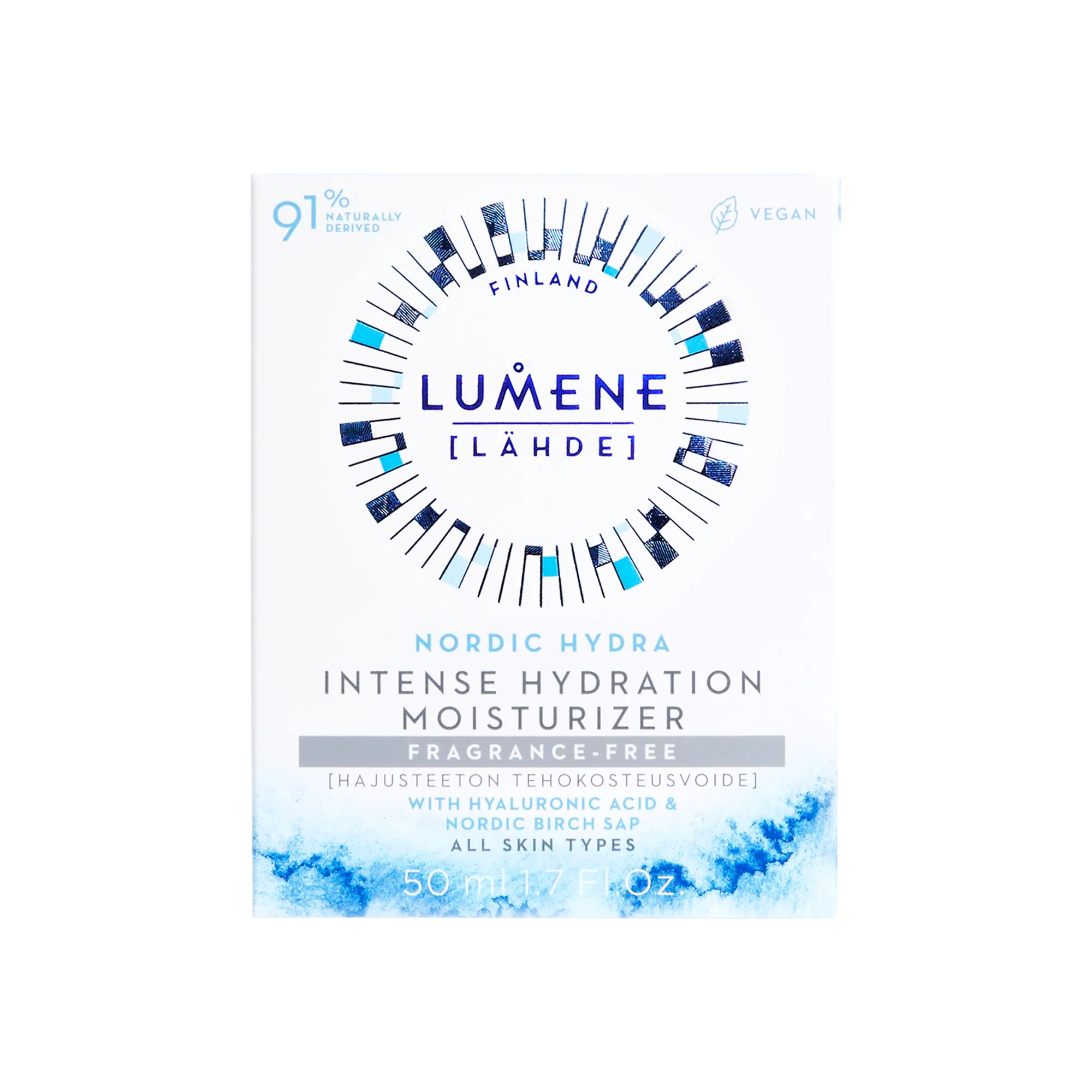Lumene Nordic Hydra Intense Hydration Moisturizer Fragrance-Free