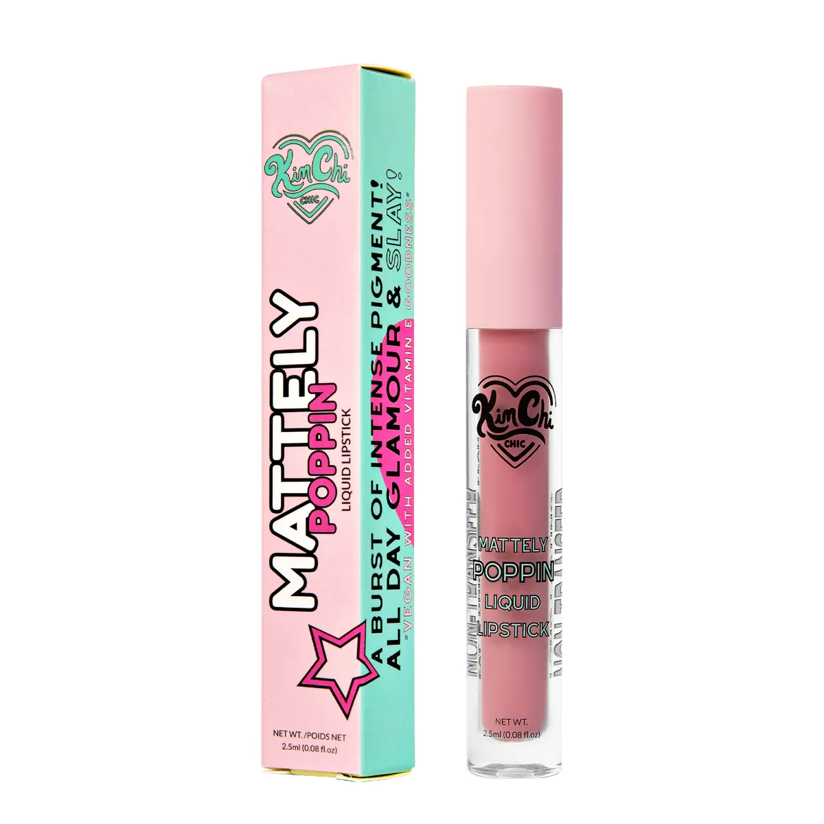 MATTELY POPPIN LIQUID LIPSTICK - 02 Slay