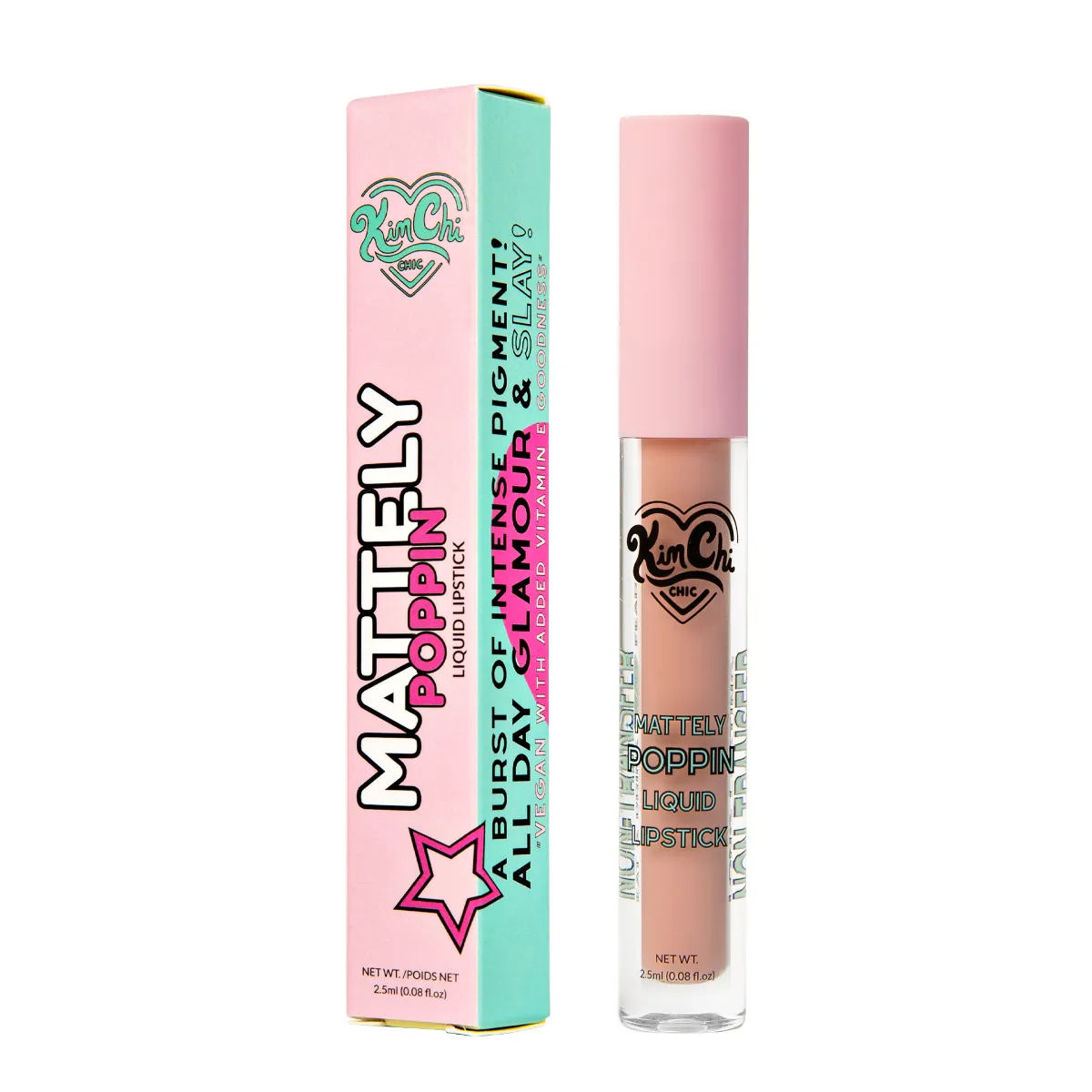 MATTELY POPPIN LIQUID LIPSTICK - 04 Folks