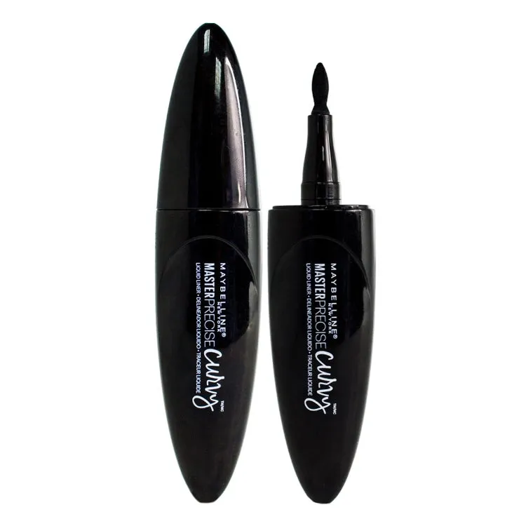 Maybelline New York - Master Precise Curvy - Eyeliner Liquido - Liquid Liner - Delineador Liquido - Traceur Liquide