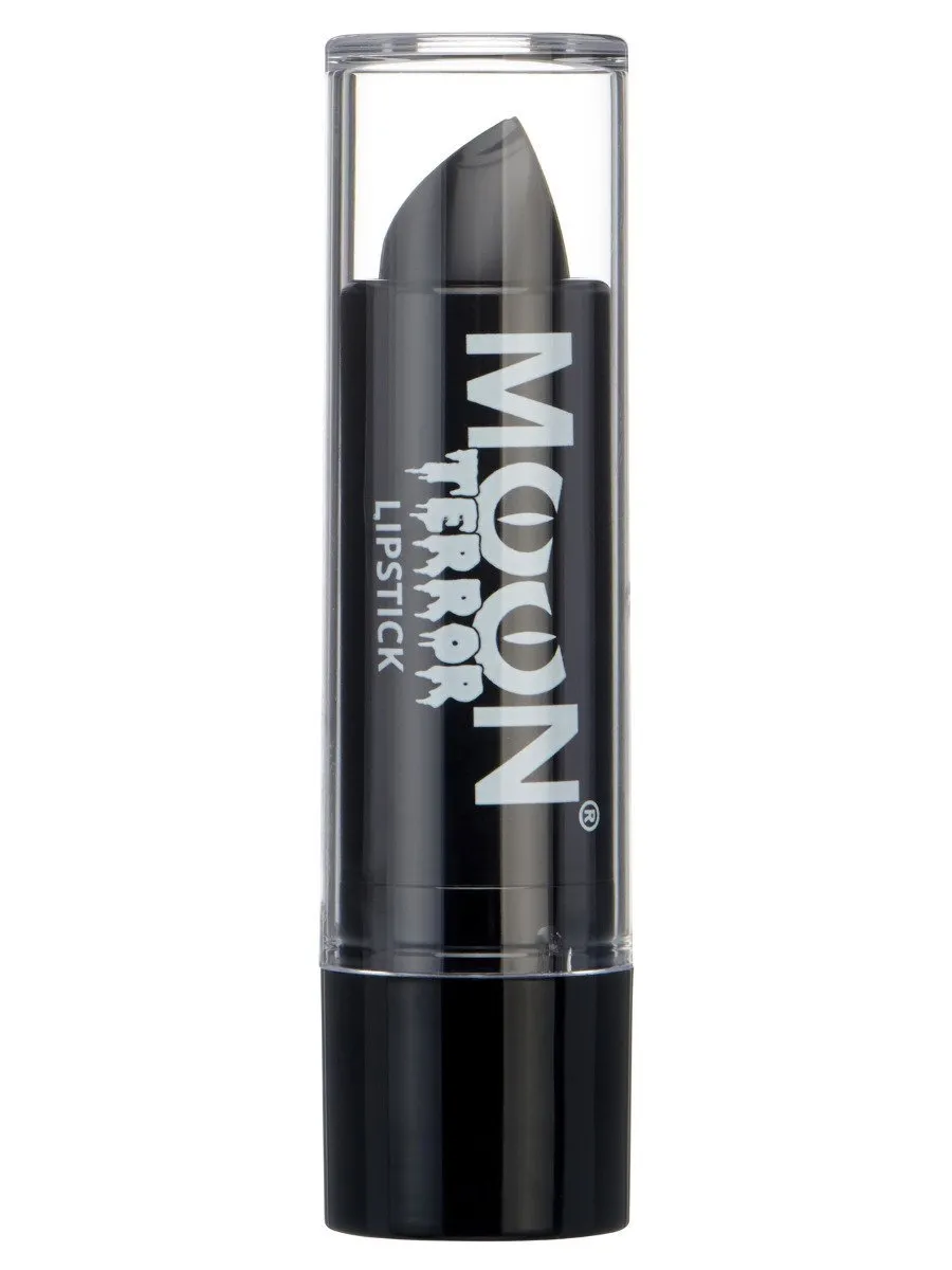 Moon Terror Halloween Lipstick - Black