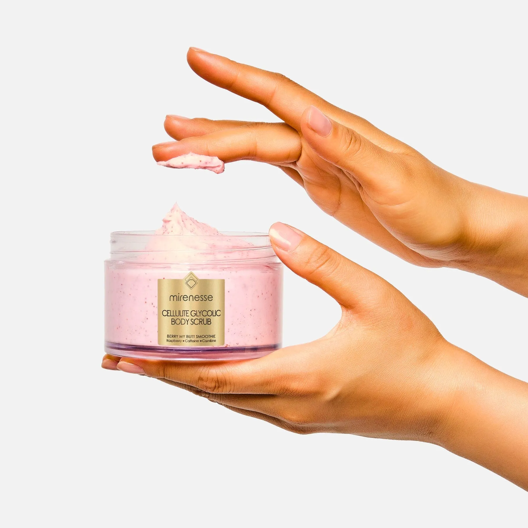 NEW Cellulite Glycolic Body Scrub-Berry My Butt Smoothie