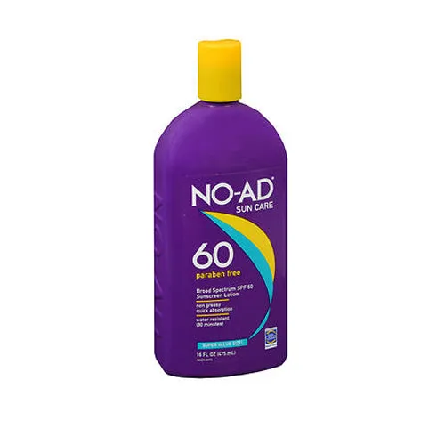 No-Ad Sunblock Lotion Spf 60 16 oz By No-Ad