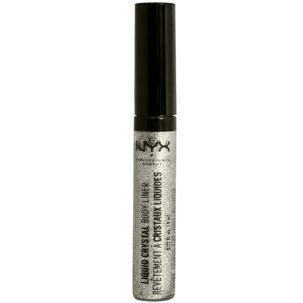 NYX Liquid Crystal Liner, Crystal Pewter, 0.17 Ounce
