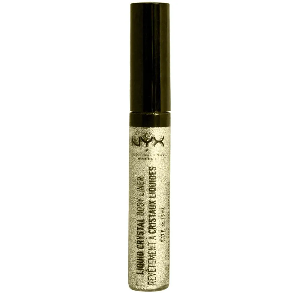 NYX Liquid Crystal Liner, Crystal Pewter, 0.17 Ounce
