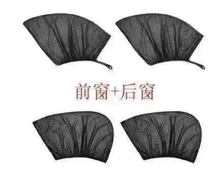 Side Window Sunshade Sunscreen Insulated Sunblock Mosquito Dust Proof