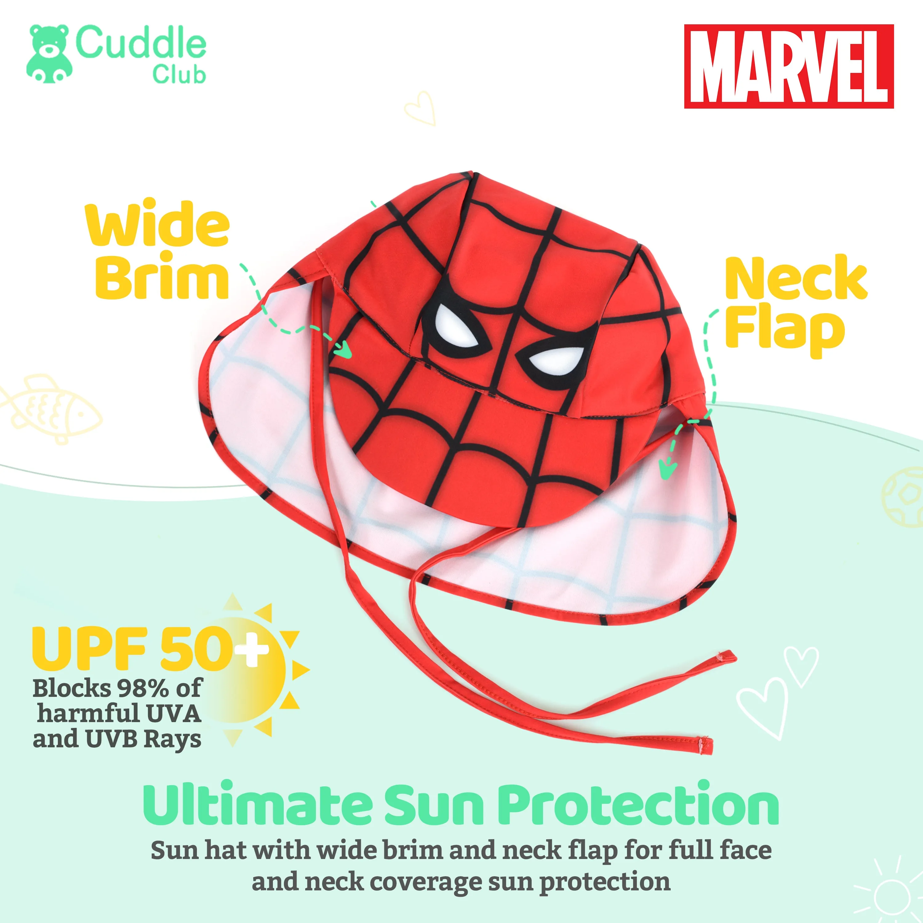 Spiderman Sunhat