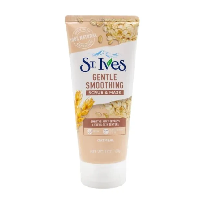 St. Ives Gentle Smoothing Oatmeal Face Scrub & Mask - 170g