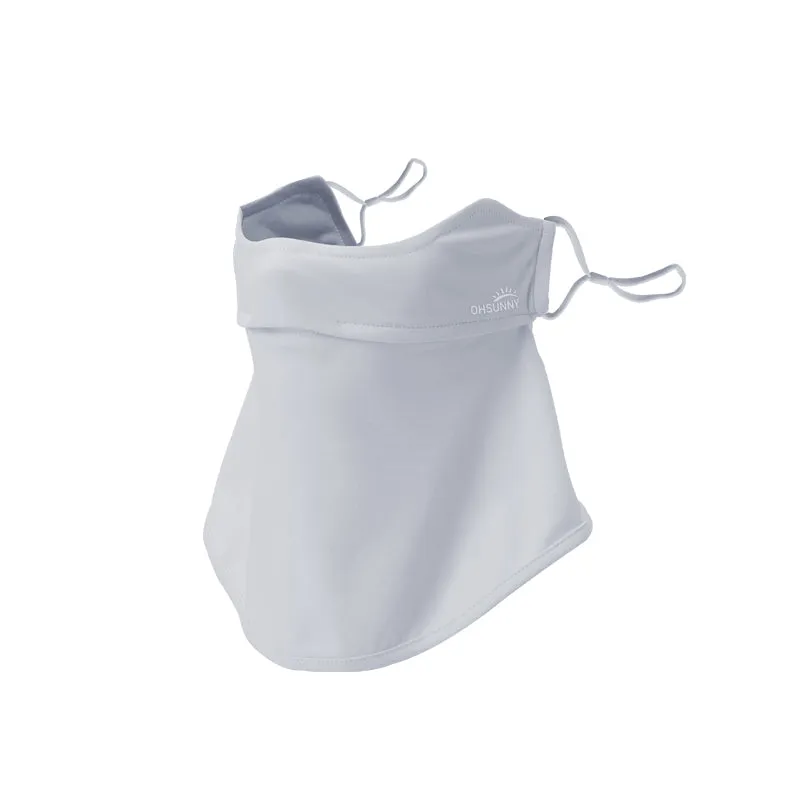 US Stock Kid's Face Sunscreen Mask with Neck Protection UPF 50 
