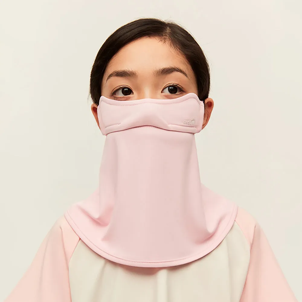 US Stock Kid's Face Sunscreen Mask with Neck Protection UPF 50 