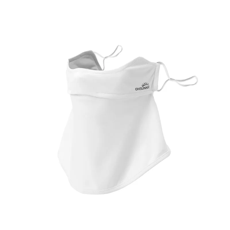 US Stock Kid's Face Sunscreen Mask with Neck Protection UPF 50 