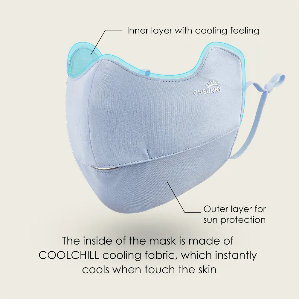 Women's Breathable Sunscreen Mask UPF50 