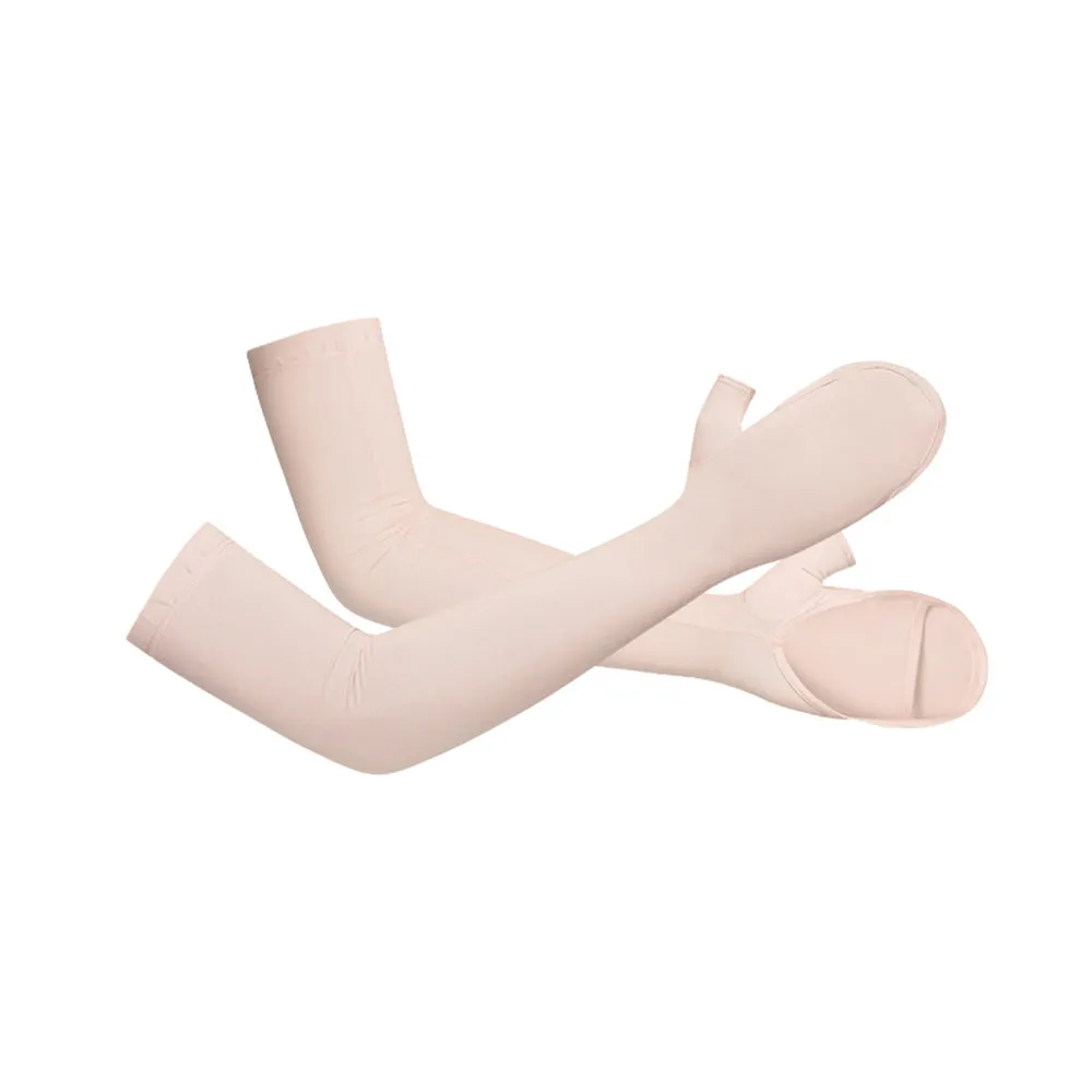 Women's Oversleeves with Half-finger Gloves UPF 50 