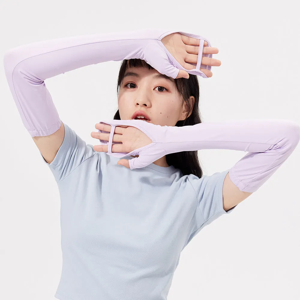 Women's Oversleeves with Half-finger Gloves UPF 50 