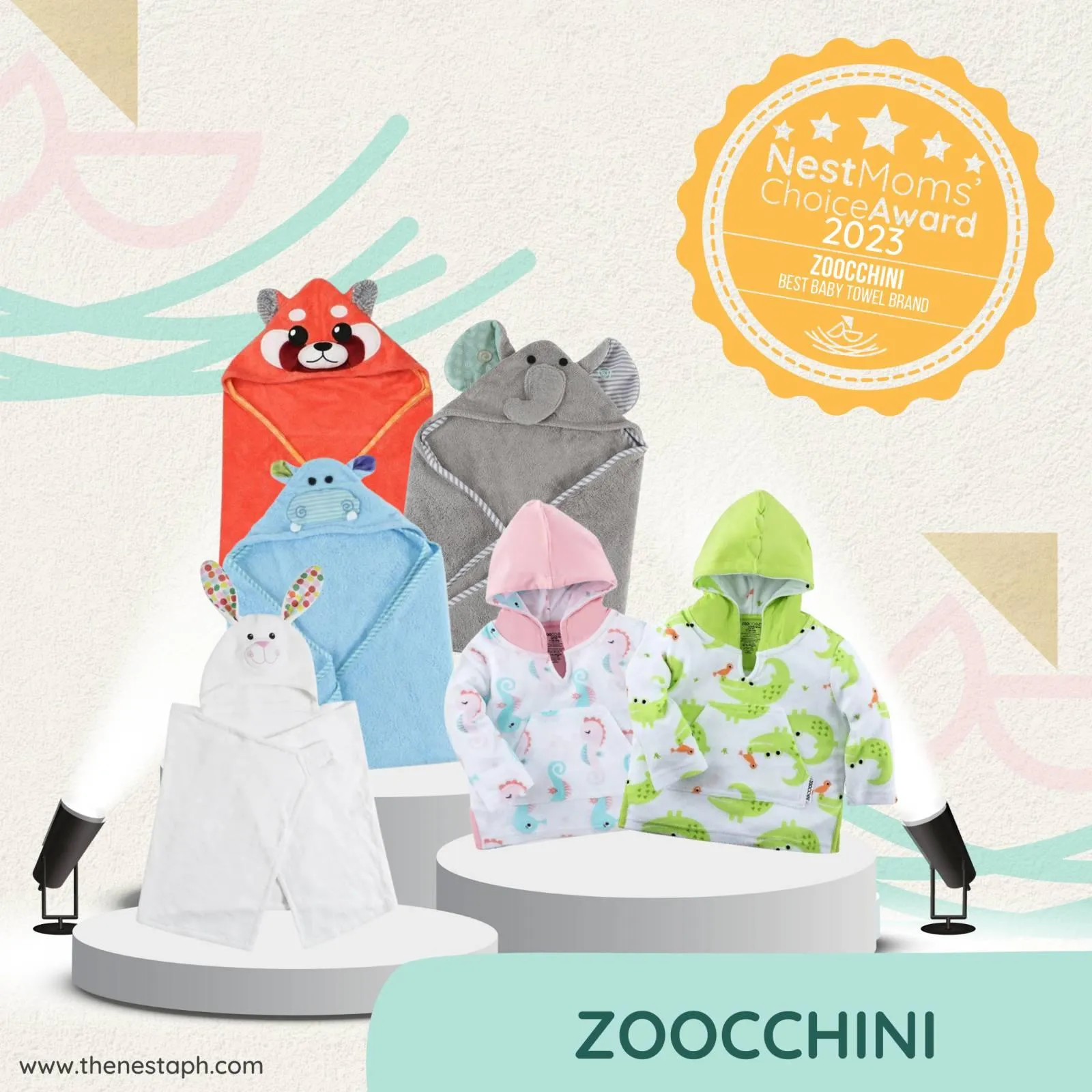 Zoocchini UPF50  Swim Coverup 12-24months
